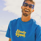 Bloody Ripper Regular Tee in Blue