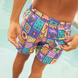 Tropical Tarot Swim Shorts