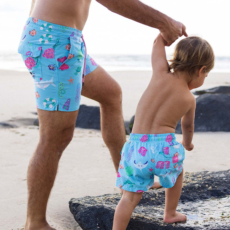 Great Barrier Reef 2.0 Jnr Swim Shorts