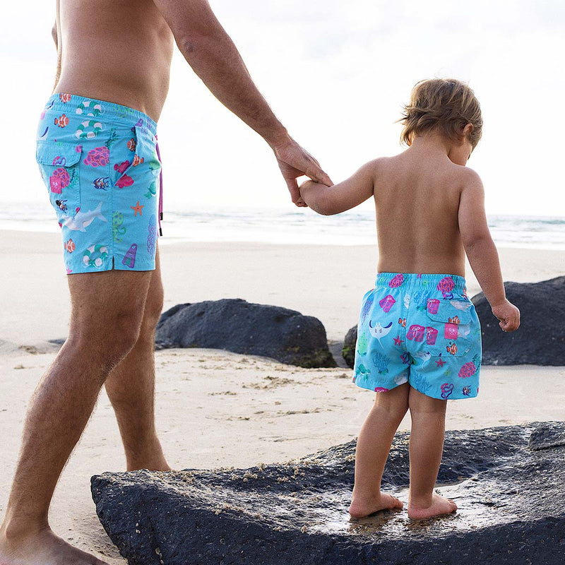 Great Barrier Reef 2.0 Jnr Swim Shorts