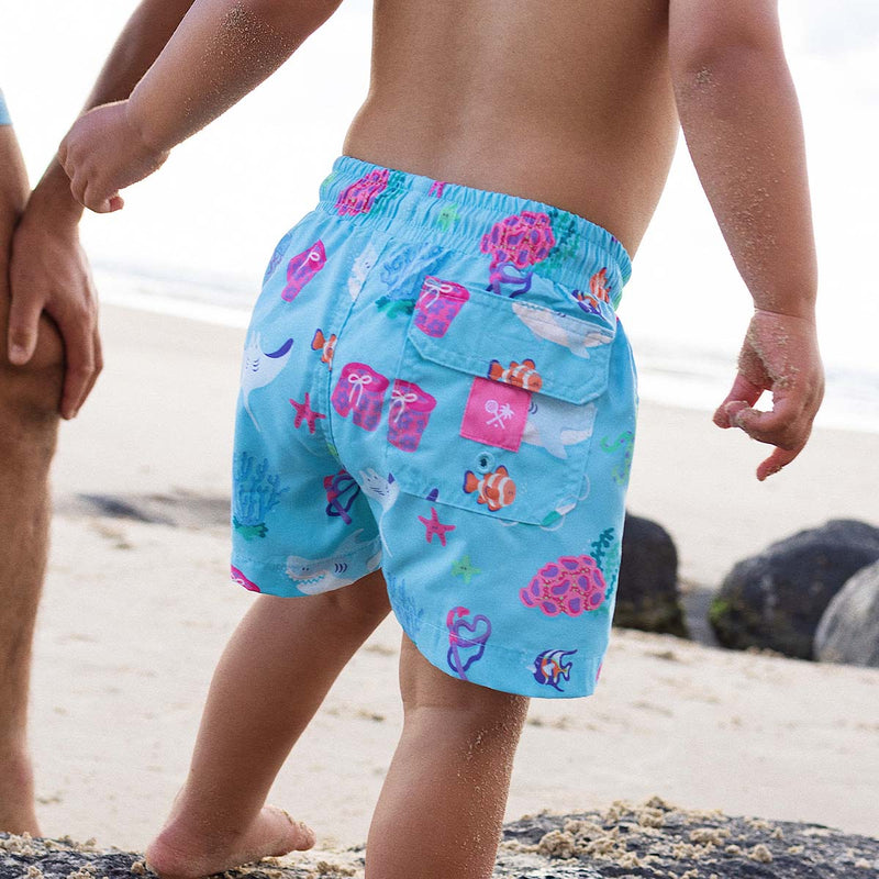 Great Barrier Reef 2.0 Jnr Swim Shorts