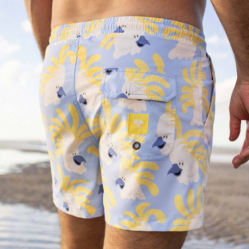 Happy Cocky Swim Shorts