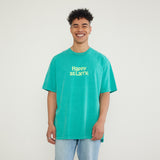 Happy As Larry Regular Tee in Green