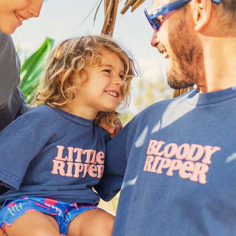 Bloody Ripper Regular Tee in Navy