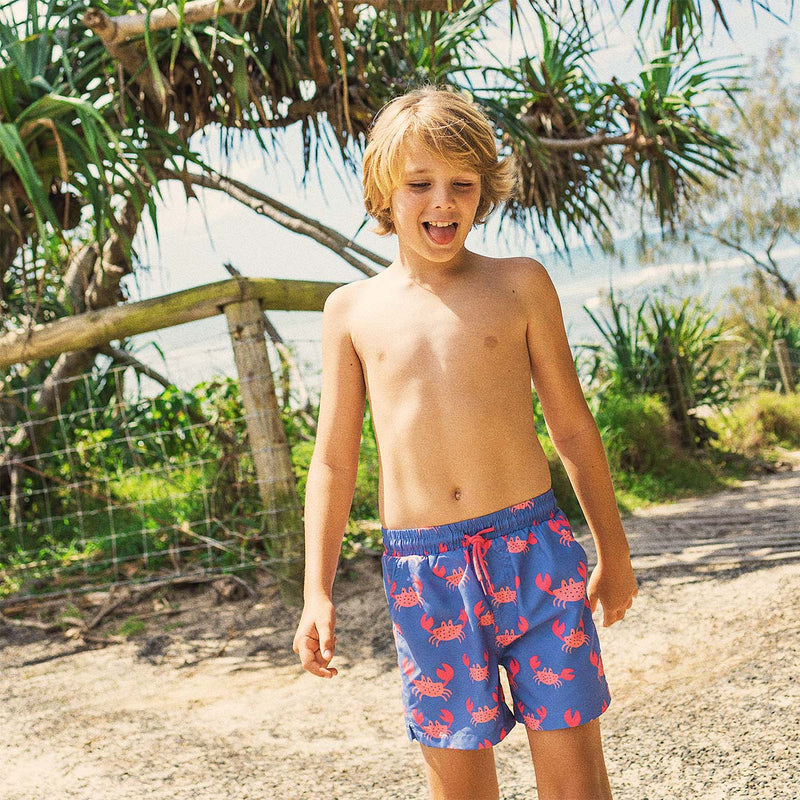 Mr. Pinchy Teen Swim Shorts in Royal Blue