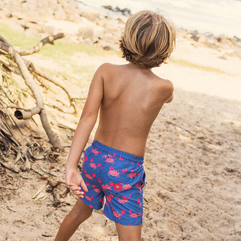 Mr. Pinchy Teen Swim Shorts in Royal Blue