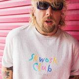 Skwosh Since 15 Regular Tee In Snow Marle