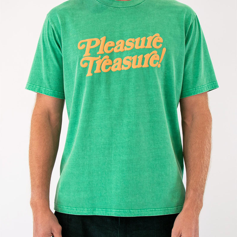 Pleasure Treasure Regular Tee in Green