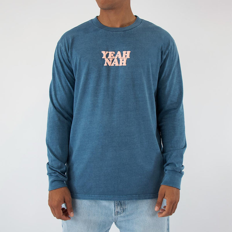 Yeah Nah Long Sleeve Tee