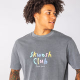 Skwosh Since 15 Regular Tee In Charcoal