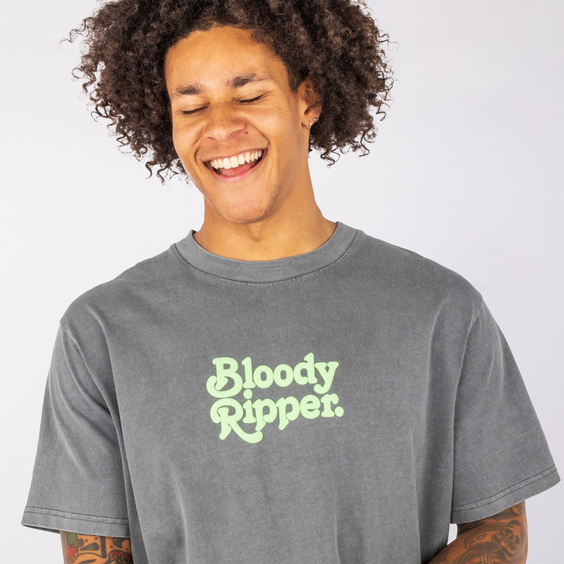 Bloody Ripper Regular Tee in Charcoal