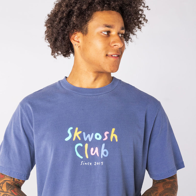 Skwosh Since 15 Regular Tee In Navy