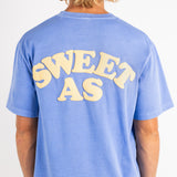 Sweet As Regular Tee in Blue