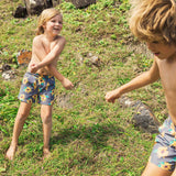 Sunny Boy Teen Swim Shorts in Charcoal