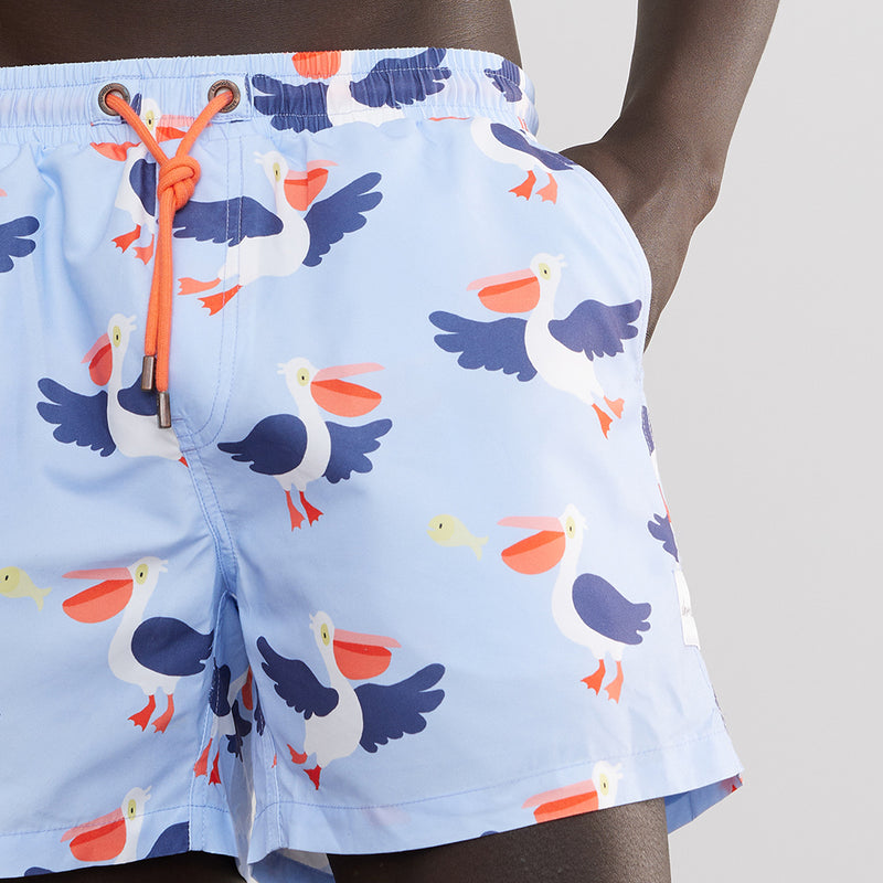 Pelican Party Swim Shorts