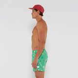 In The Hole Swim Shorts in Green